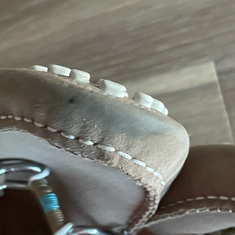 Riomar Tan Suede Driving Nautical Loafers - Picture 7 of 13